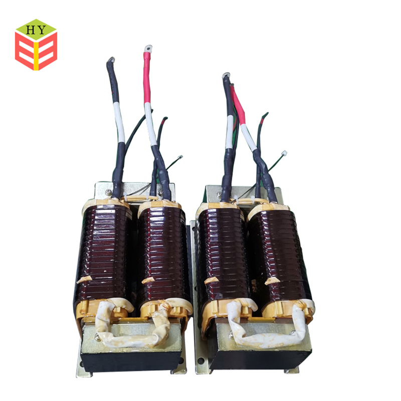 Low frequency single-phase power transformer